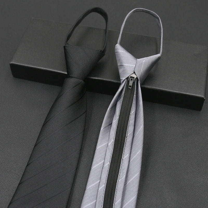 L'usure formelle pour hommes Business Zipper Tie-free