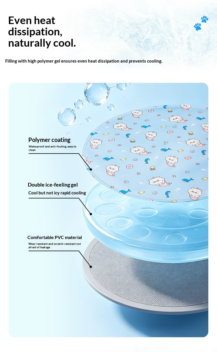 Paillasson circulaire de refroidissement d'été
