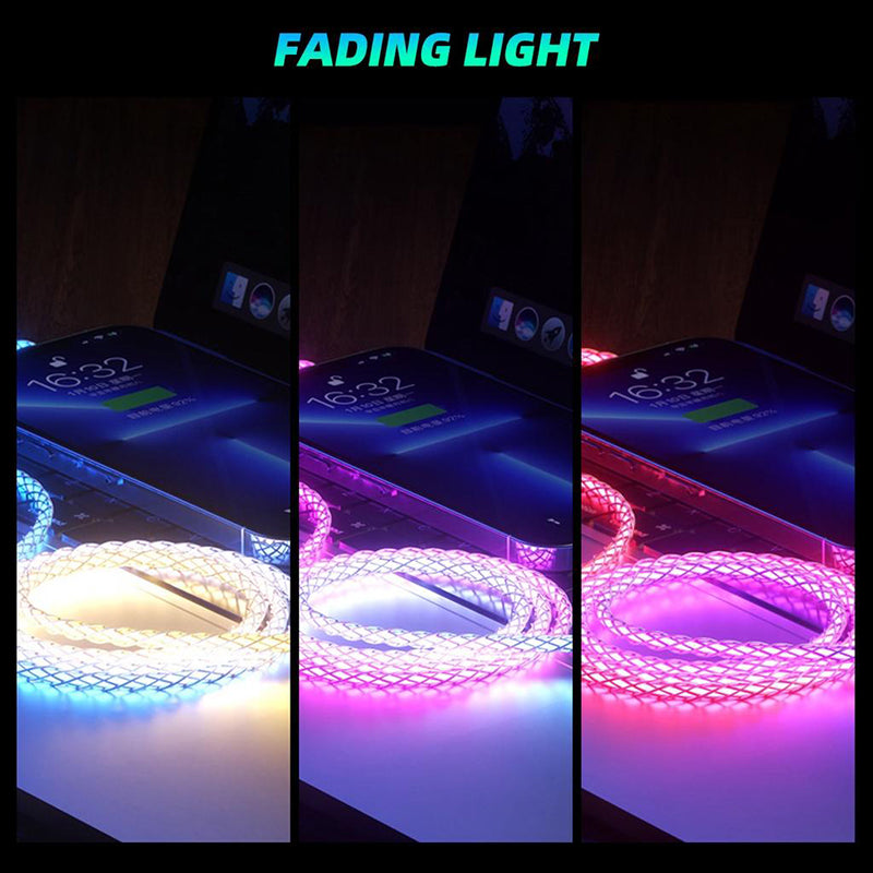 Ligne de charge progressive de Streamer coloré