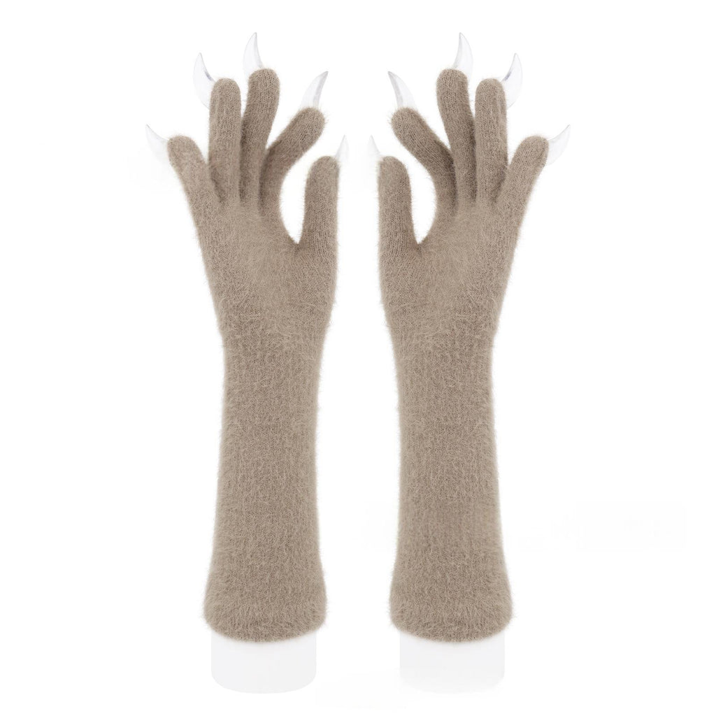 Gants longs tapis de viande de silicone d'Halloween