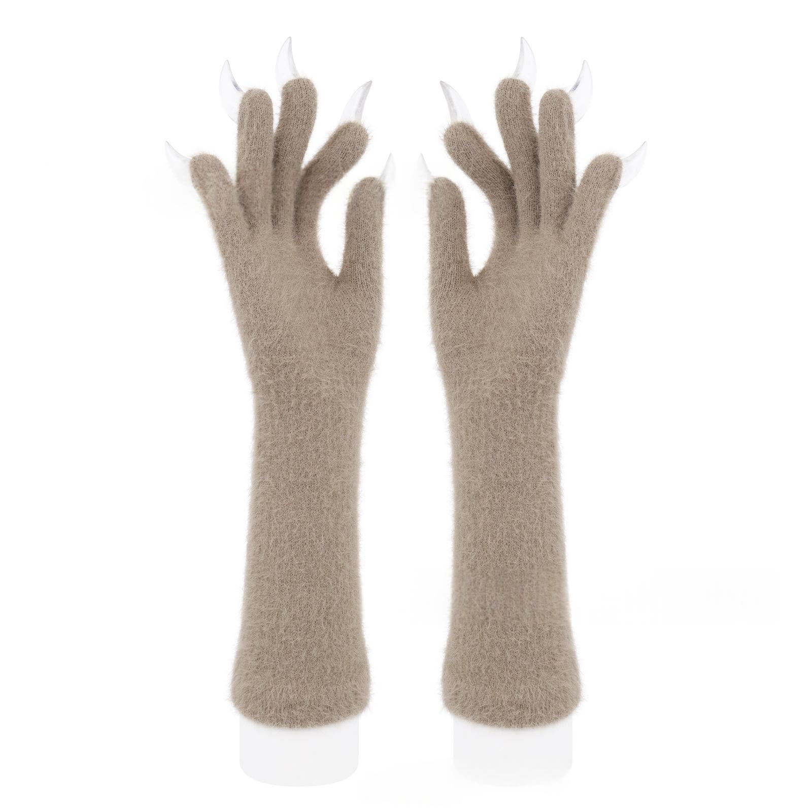 Gants longs tapis de viande de silicone d'Halloween