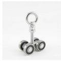Heavy Duty Porte coulissante Roue de suspension Industrielle Porte Slide Rail Accessoires