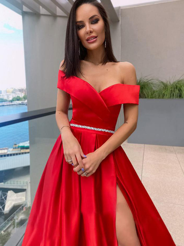 Banquet de Trailing Robe Longue Femme