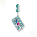 Carte de Tarot de style rétro Accessoires pendentif bricolage