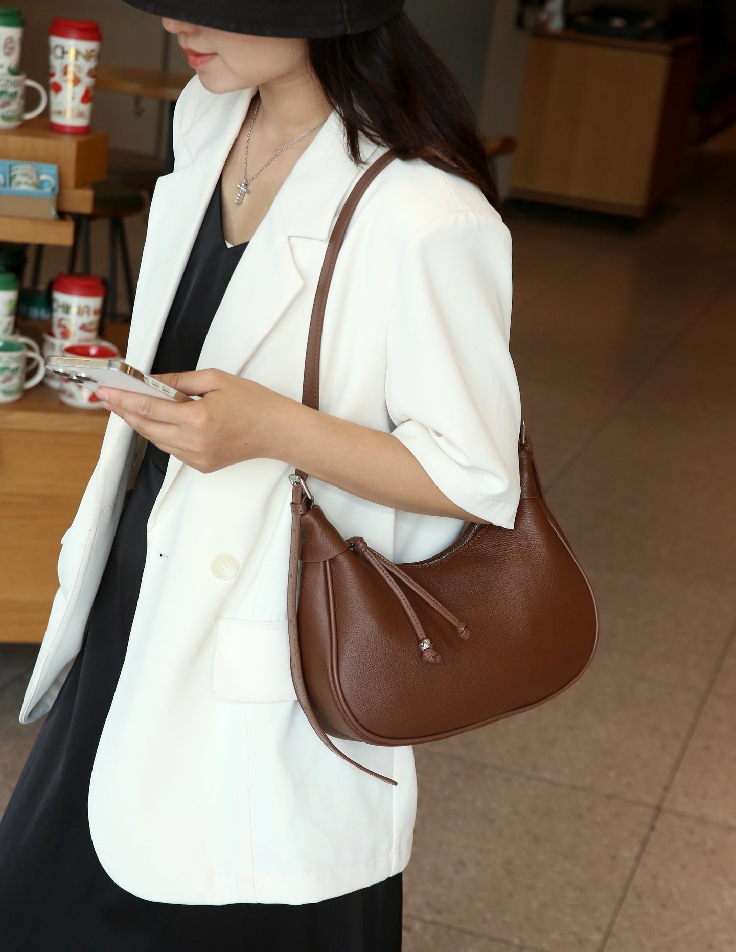 Haut de page Sac à fourre-tout légèrement luxueux