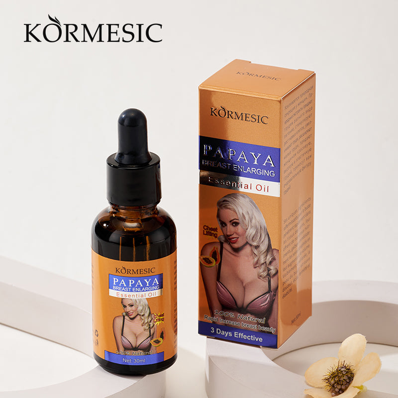 KORMESIC Papaya amélioration mammaire huile essentielle 30ml