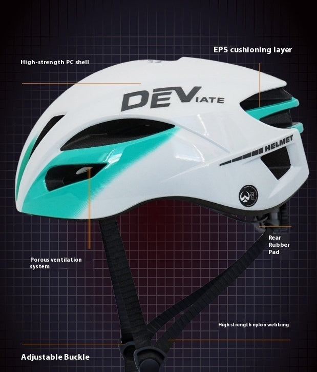 Mode casque de vélo simple conception intégrée de moulage Unisexe Urban Commuter Road Cy