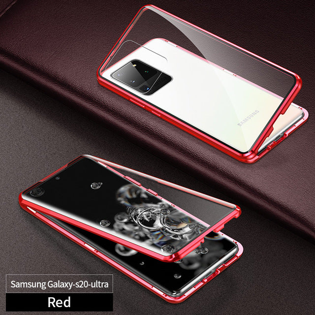 Couverture de protection en verre double face de téléphone mobile haute définition