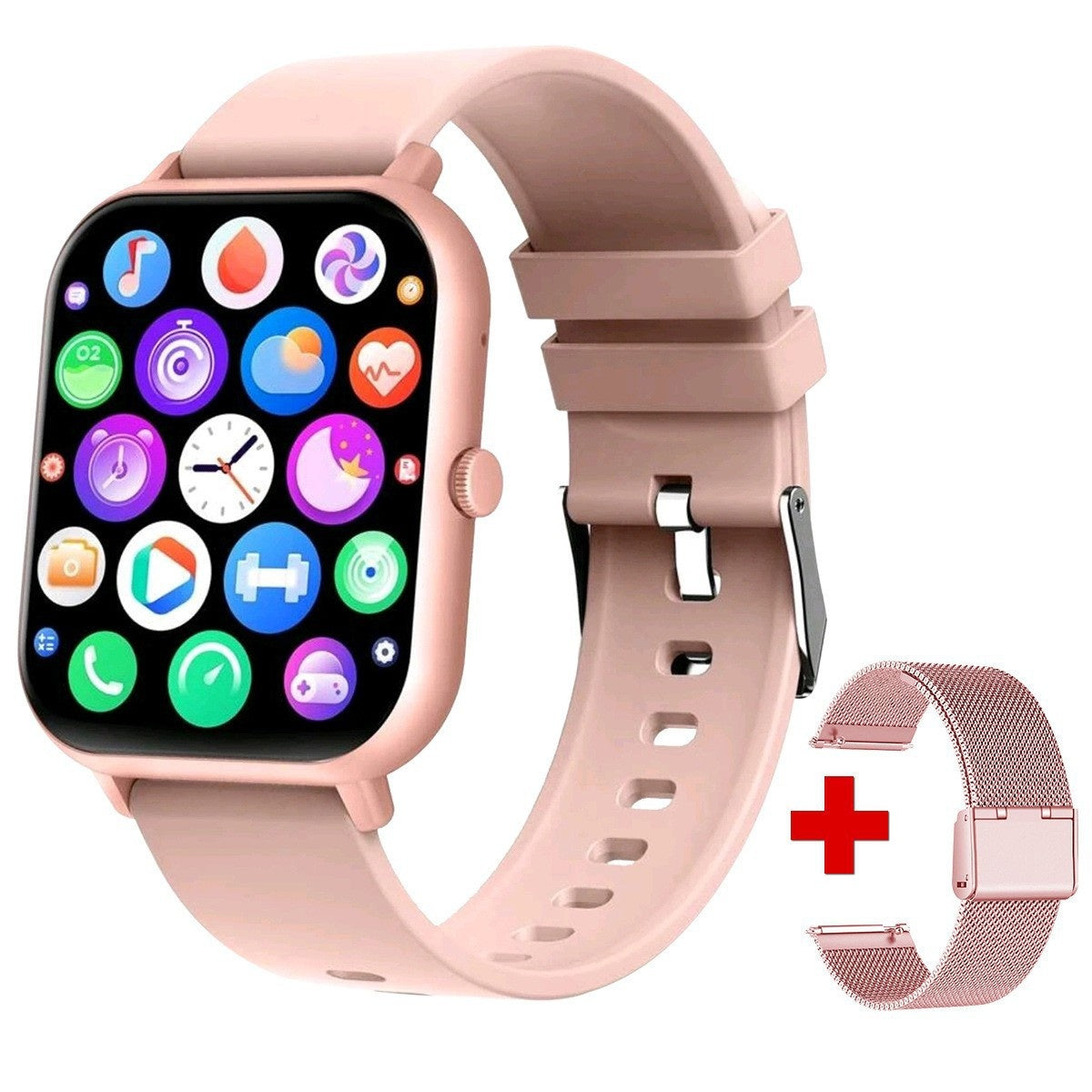 ZL54CJ Bluetooth Calling Smart Watch avec fréquence cardiaque et surveillance de la pression artérielle