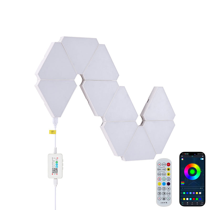 Triangular LED lights