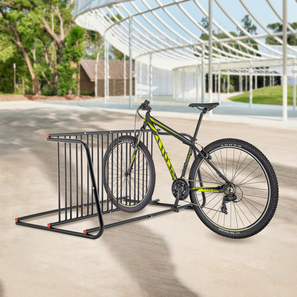 Rack de vélo extérieur lourd 10 broches - Support de rangement en acier double side pour garages
