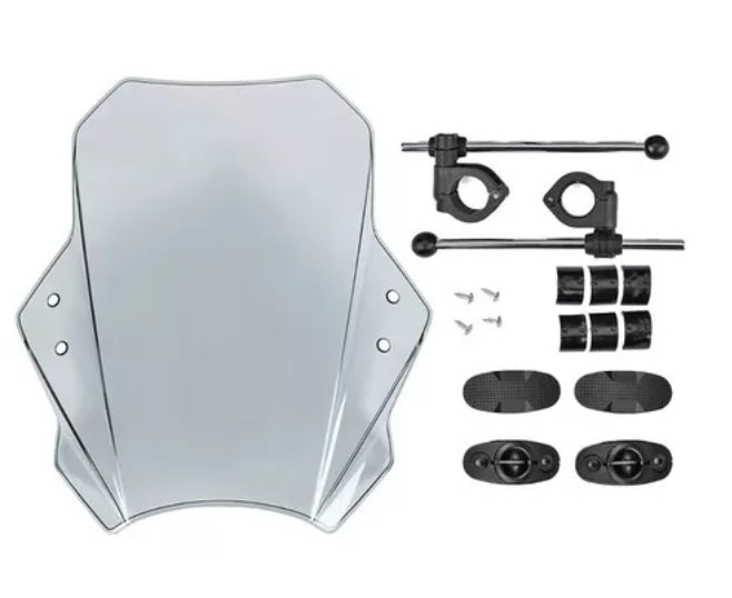Suitable for motorcycle grey windshield