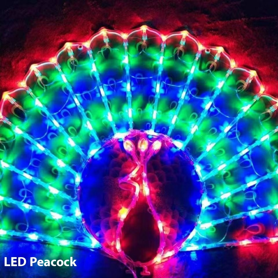 Plug-in Outdoor Christmas Festival Decorative String Lights