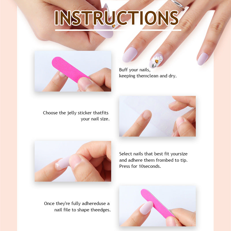 Conseils d'ongle floral 3D de style français nu dans le style Instagram