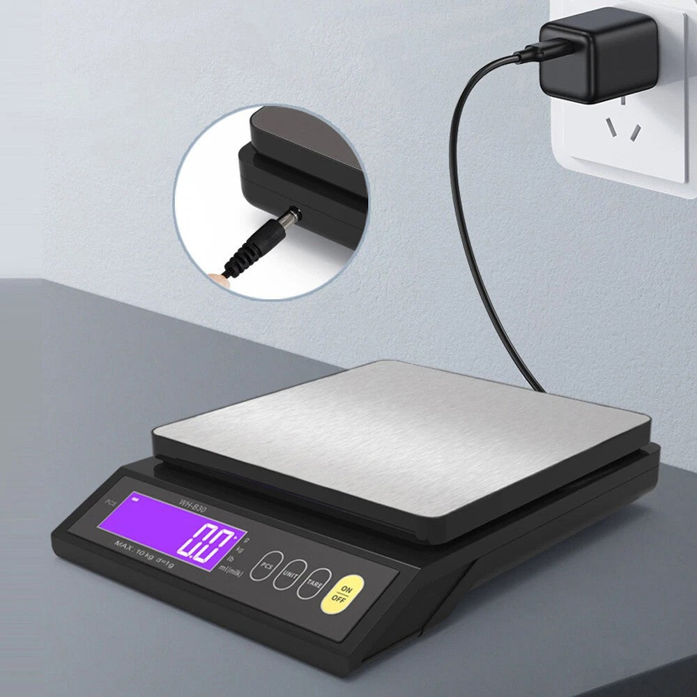10KG Échelles de cuisine Échelle numérique électronique de cuisson à écran LCD