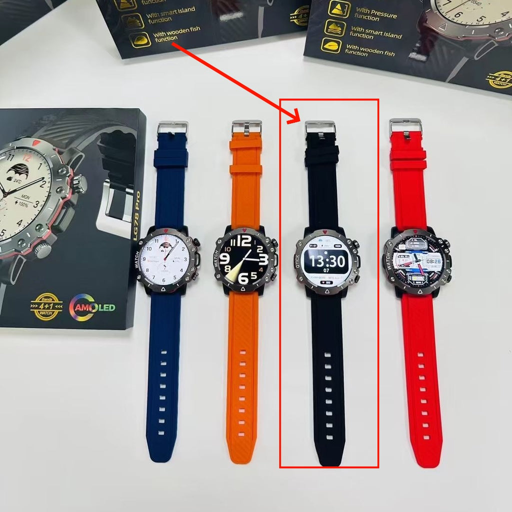 Bluetooth Smart Call Watch Heart Rate Blood Pressure Sport Style