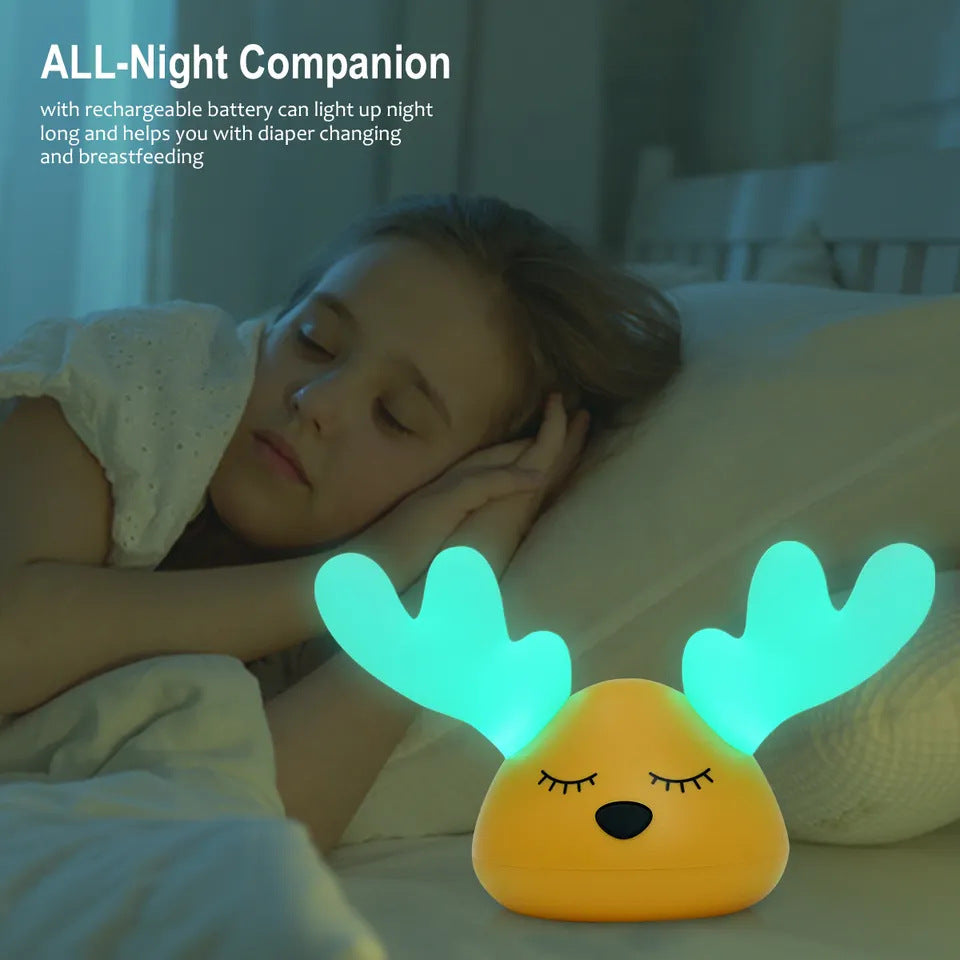 Enfants Couche de Noël Deer Night Light
