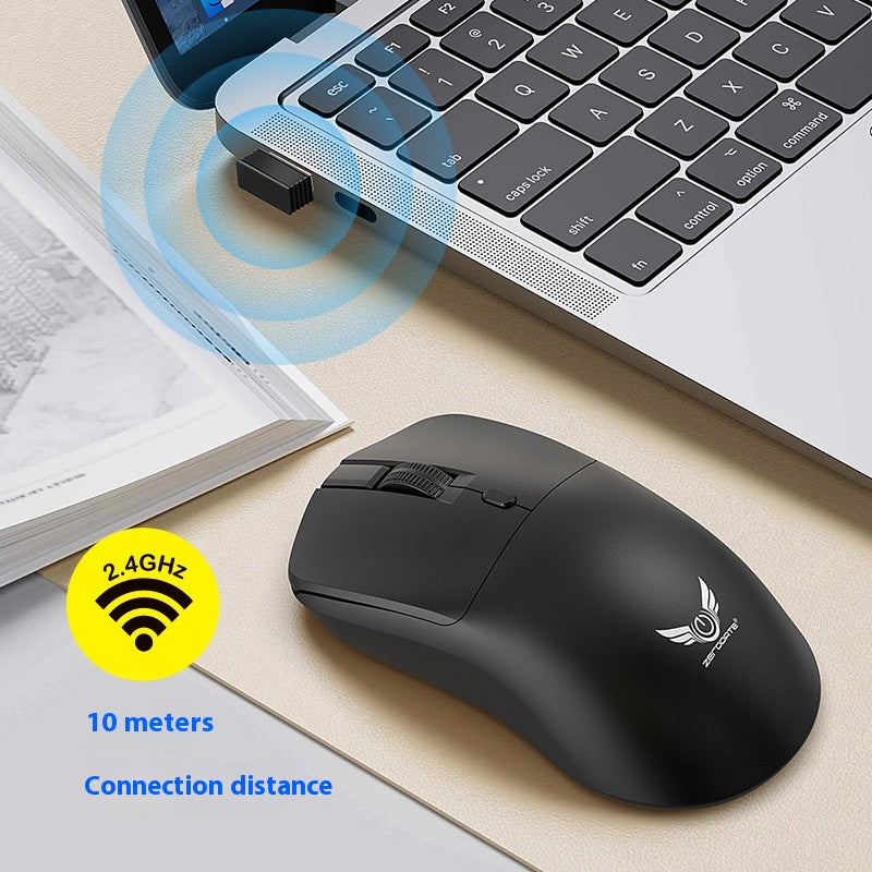 Souris sans fil Bouton audio standard à trois rapports Souris sans fil légère