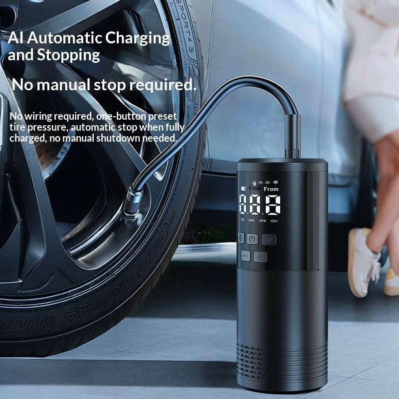 Gonflateur automatique portatif pour véhicules électriques