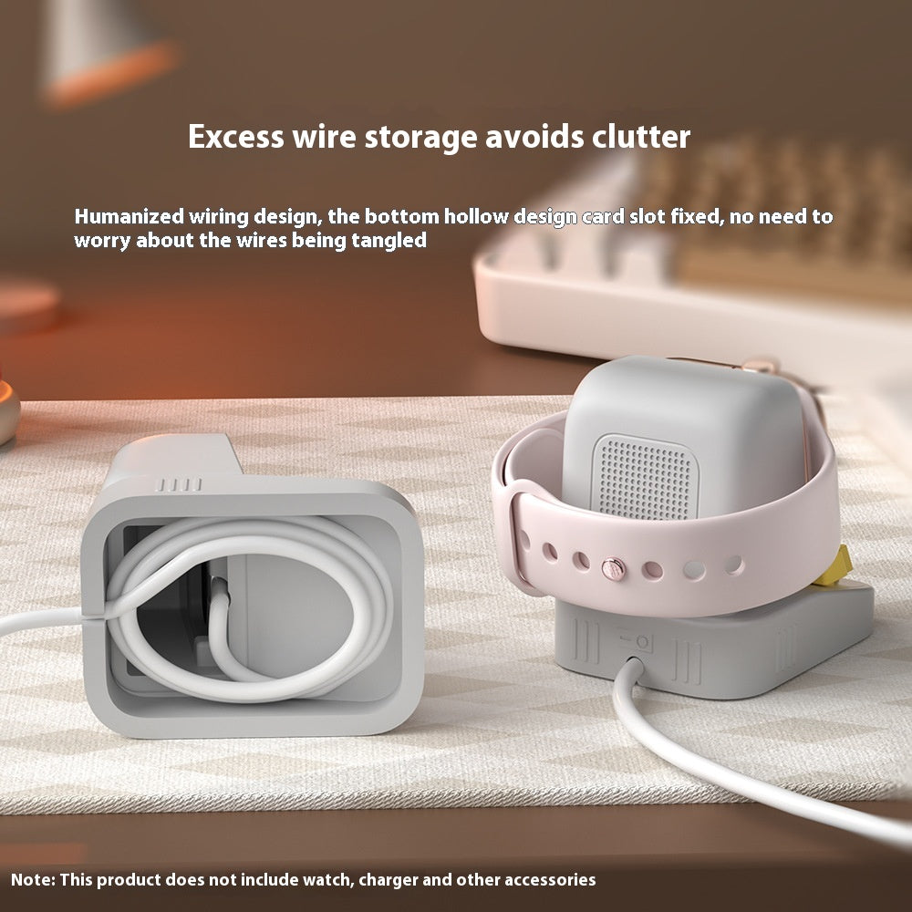 Bracket de base de charge d'horlogerie portable créatif