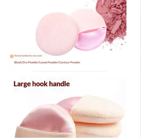 Makeup Artist's Setting Poudre Puff Coton Forme circulaire