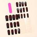 Detachable Rose and Skull Nail Stickers