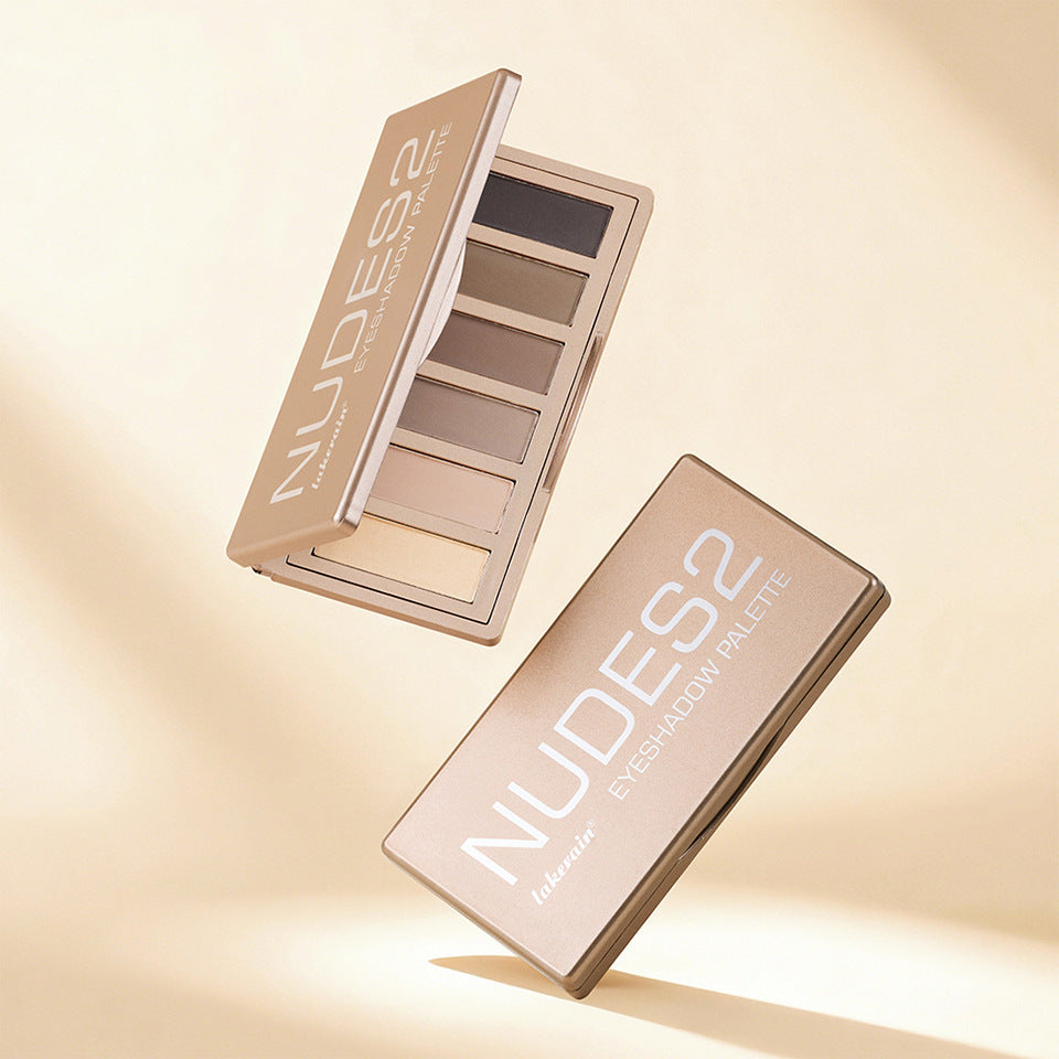 Palette à paupières à six couleurs Mini Matte Taupe