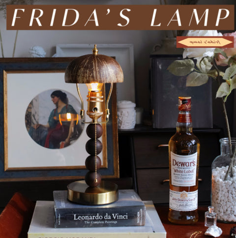 Black Vintage Coconut Shell lampe de table industriel style lit lampe chambre étude Café Ba