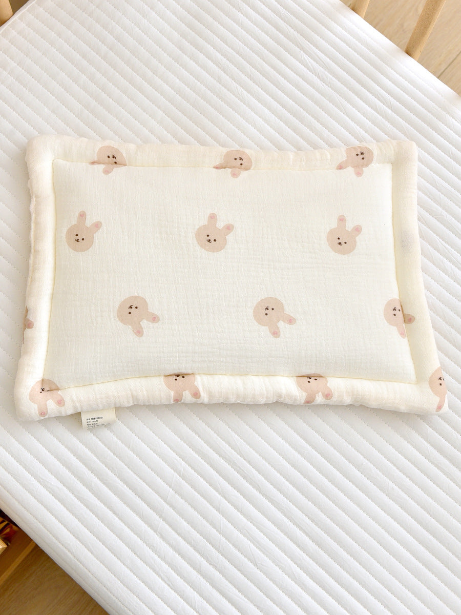 Oreiller pour nouveau-né en coton Gauze Bonnet