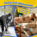 Jouet de chat interactif pour l'intérieur avec bal de lancement One-Click Recycling Chasse interactive