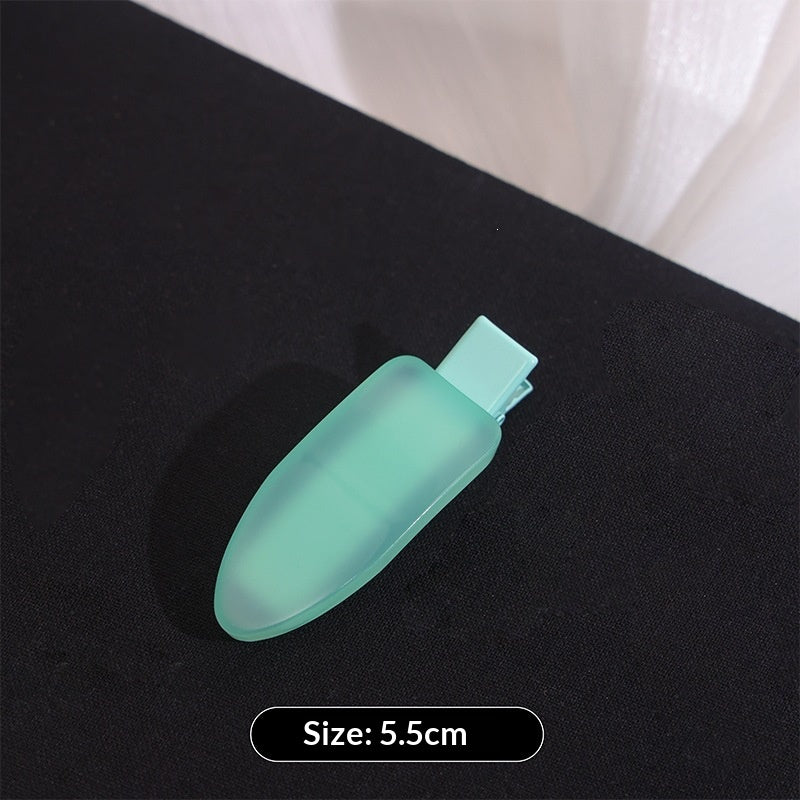 Crème glacée en forme d'eau colorée Drop cheveux Clip avec les bangs latéraux pour les filles