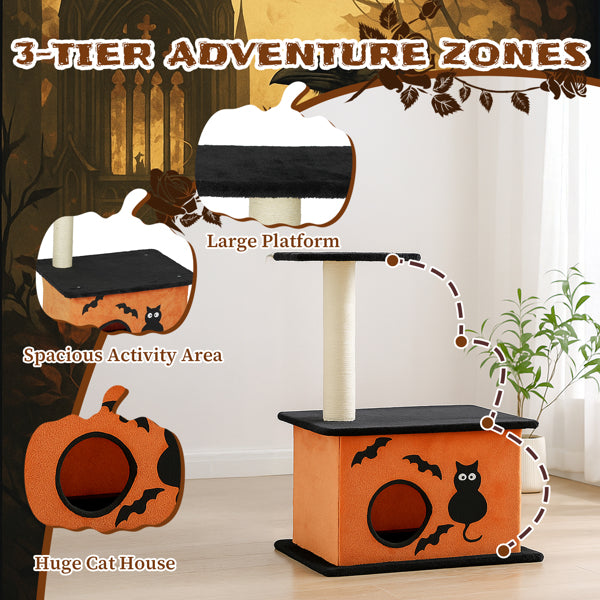 33-inch Halloween Cat Tree