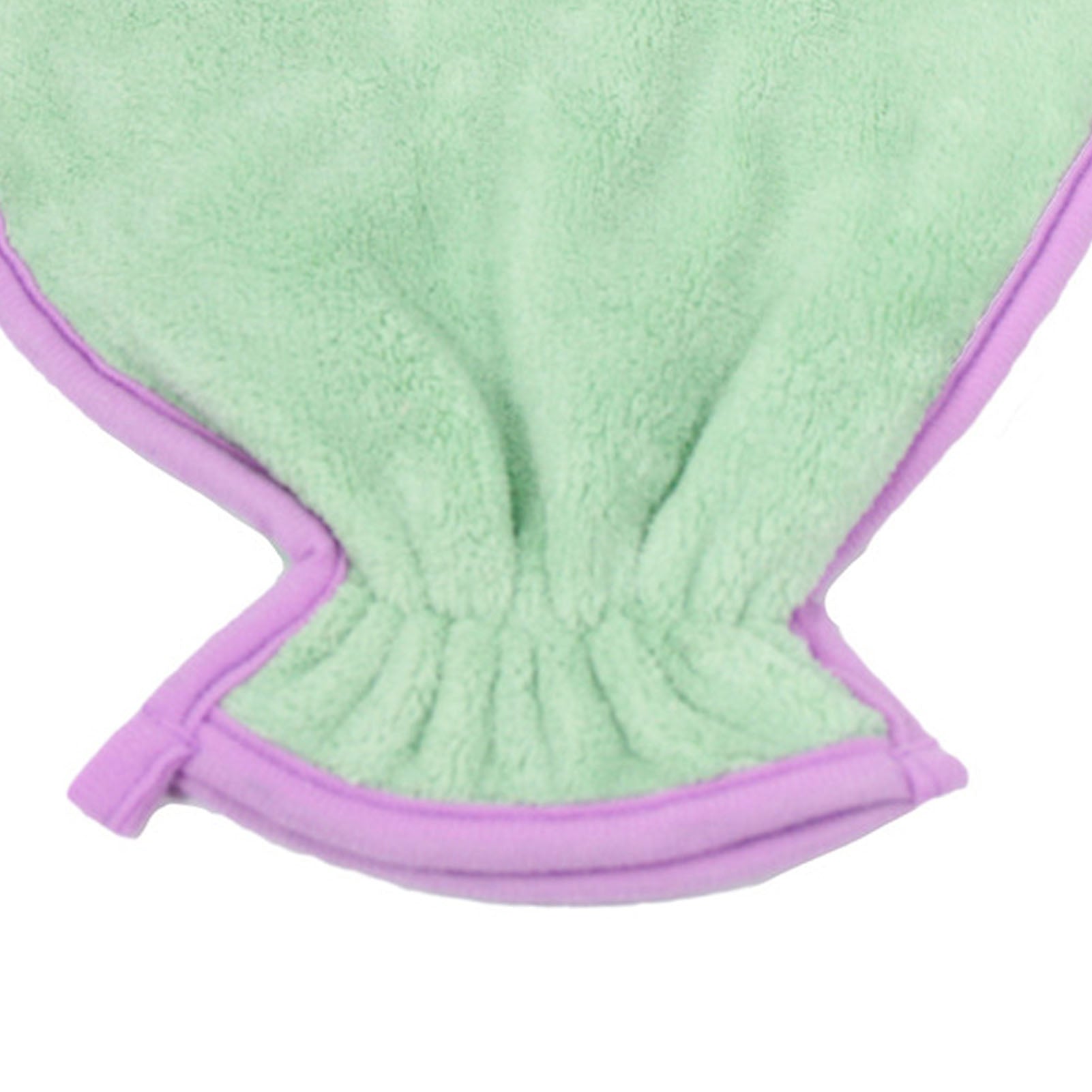 Serviette de bain pour chiens de chien Double côté Absorbent fibre Gants Cat Hygiène fournitures Soft Lightweig