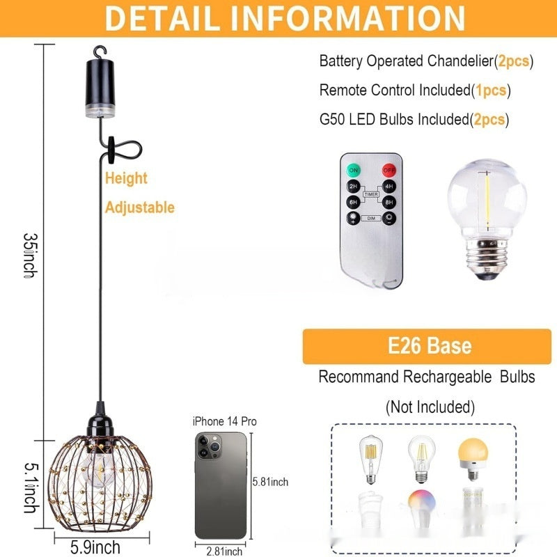 Outdoor Waterproof Camping Salon Led Landelier