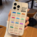 Calendrier de bureau Compatible Année 17 Pro Téléphone Case 1312