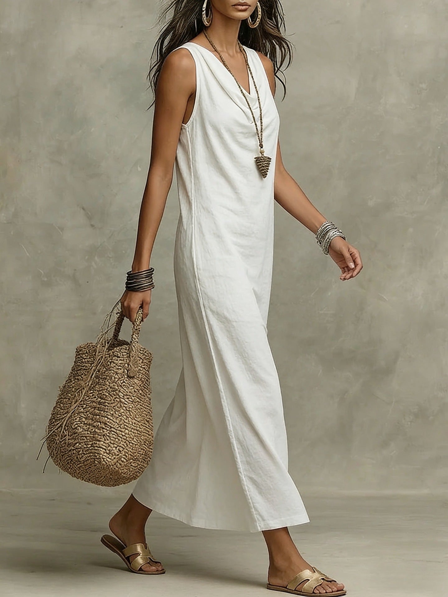 Robe d'été de mode féminine