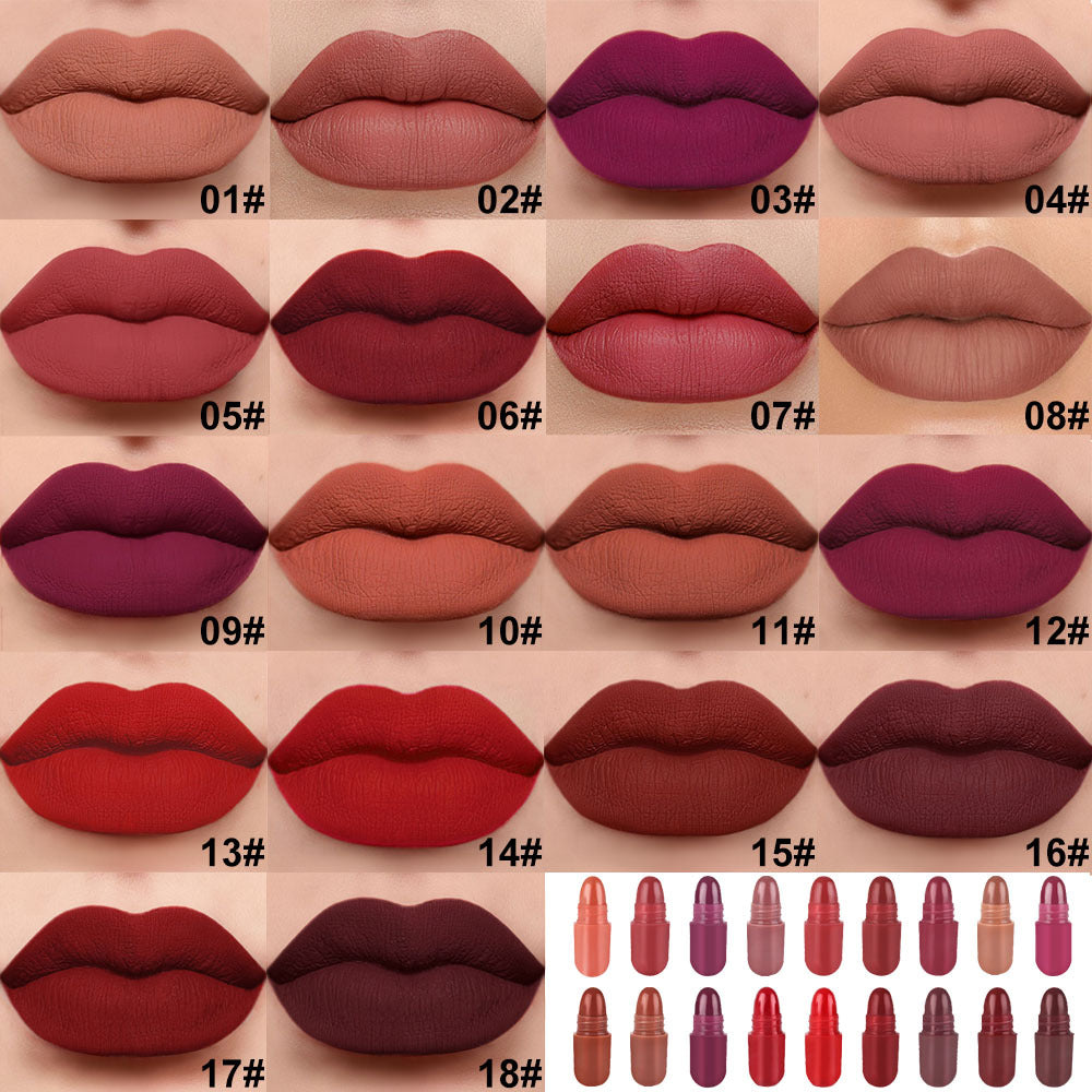 Set de rouge à lèvres élégant Mini Matte Capsule