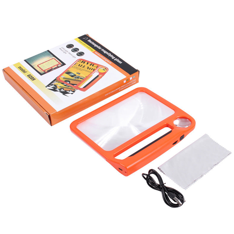 Lumière rechargeable WarmCool avec réglage de luminosité