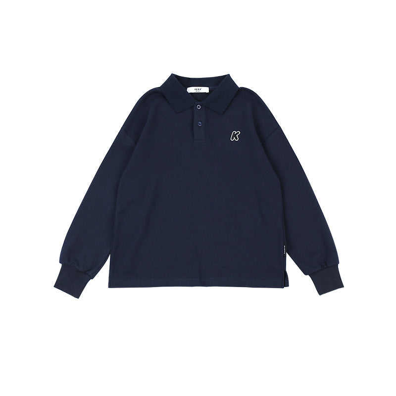 Chemise de polo pour enfants de style japonais