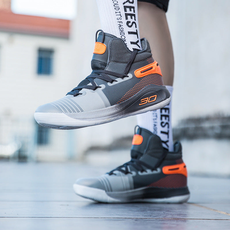Automne Basketball Chaussures Hommes Combat Ciment Nail Chaussures Rubber Sole Combat Bottes Youth Plus
