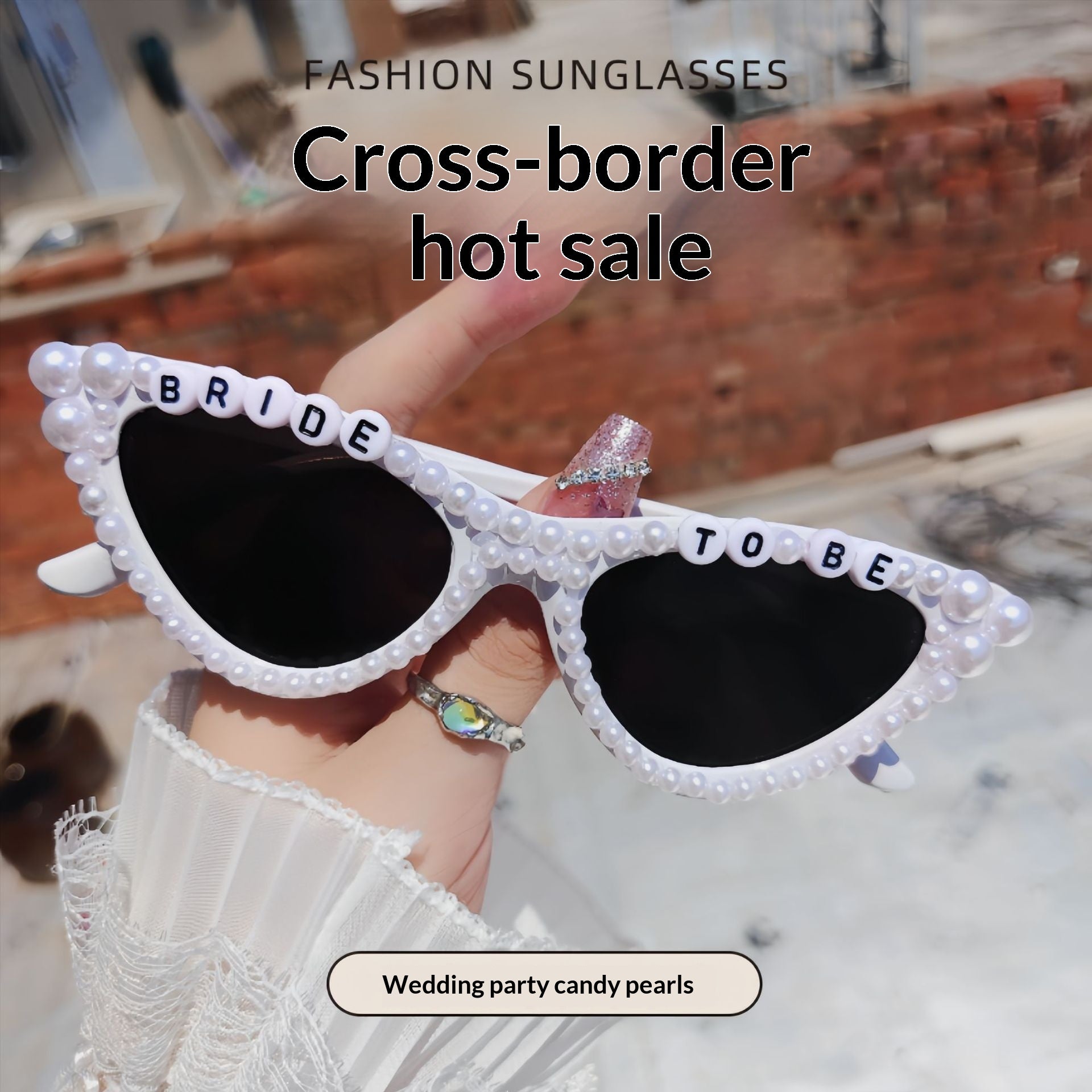 Meilleures ventes Lunettes de soleil de marque Pearl-and-diamond