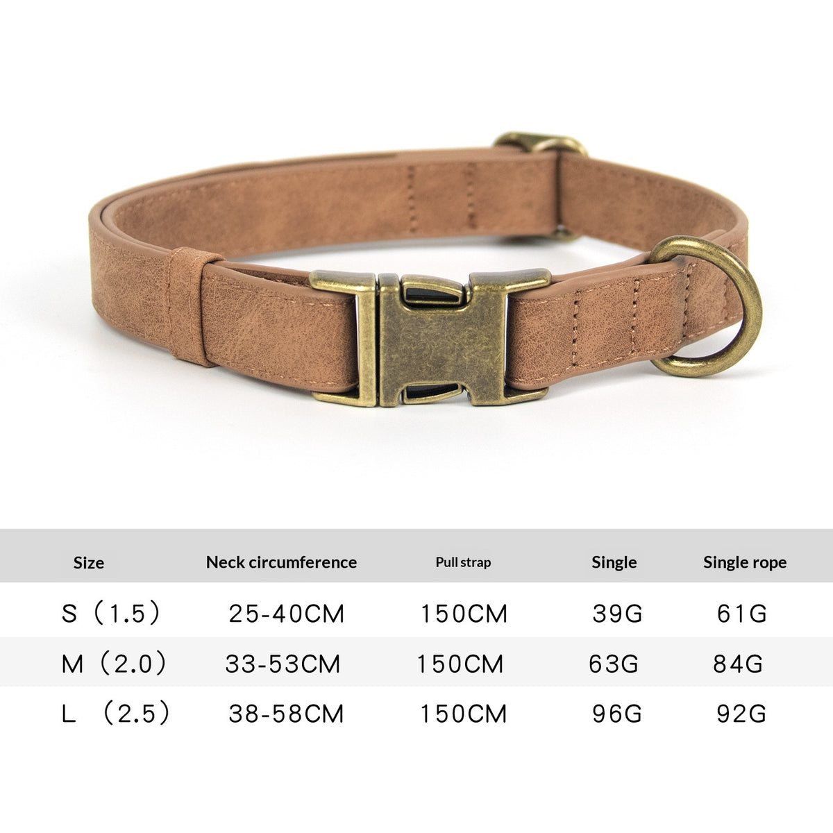 Chien Leash Pet Vintage Anti-rafale Grand Moyen