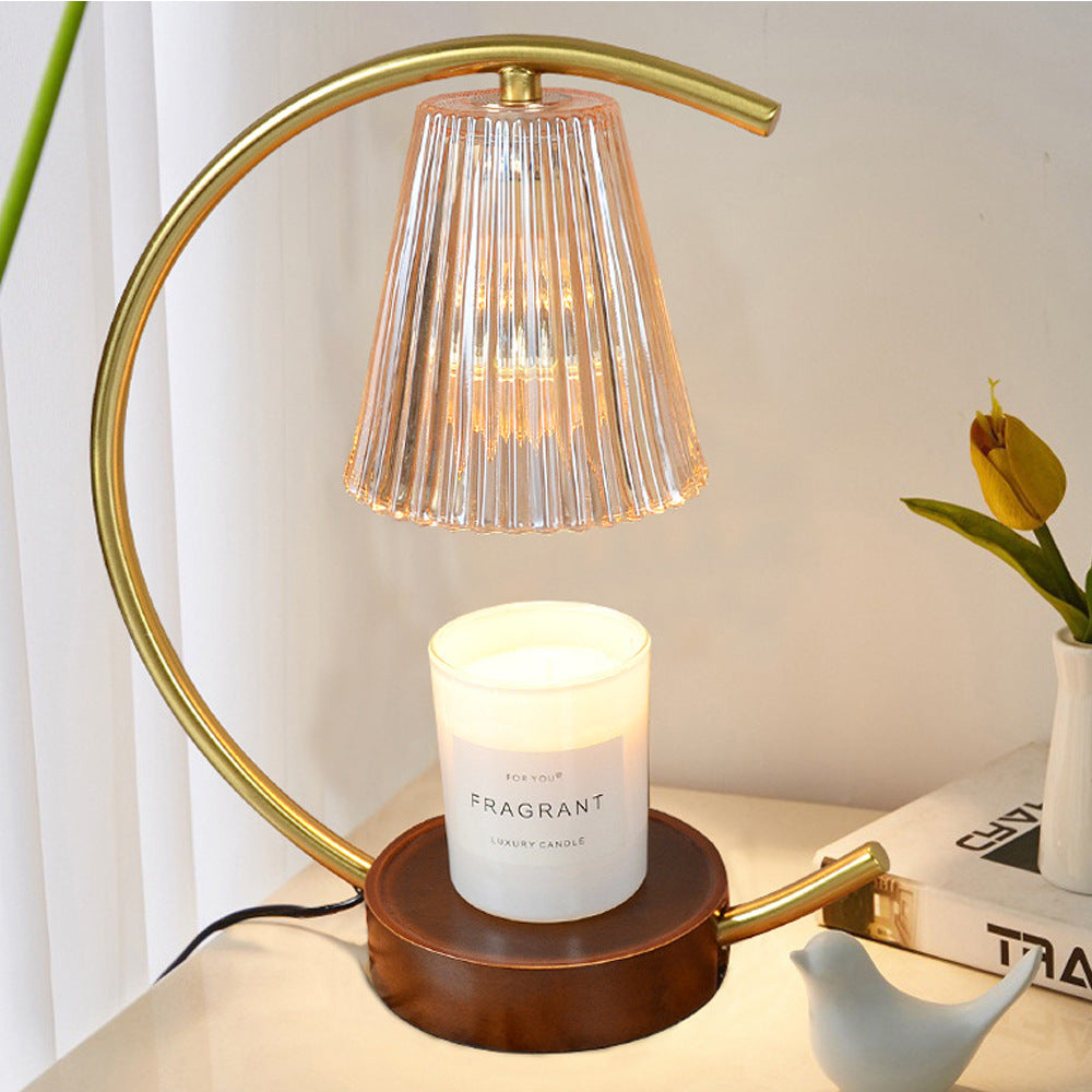 Lampe de fusion de cire de lit retro portable pour usage domestique