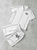 Ensemble de chemises Zip-Up Angel-Print