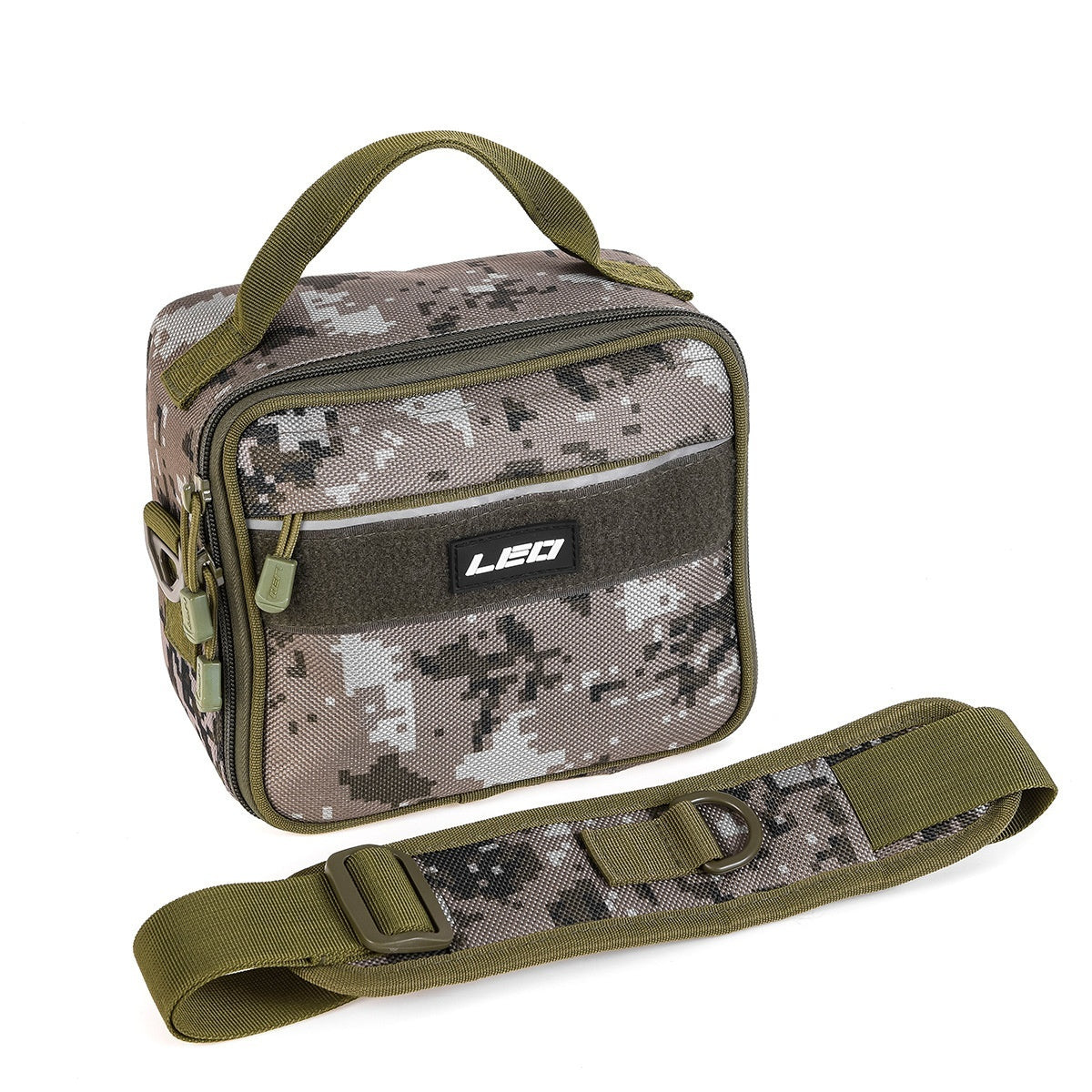 Lure pêche bobine d'équipement Accessoire Petit sac carré