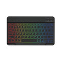 10-inch Backlit Bluetooth Keyboard Tablet Colorful Light