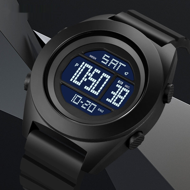 Outdoor Mode Waterproof Multifonctional Sports Student Electronic Watch
