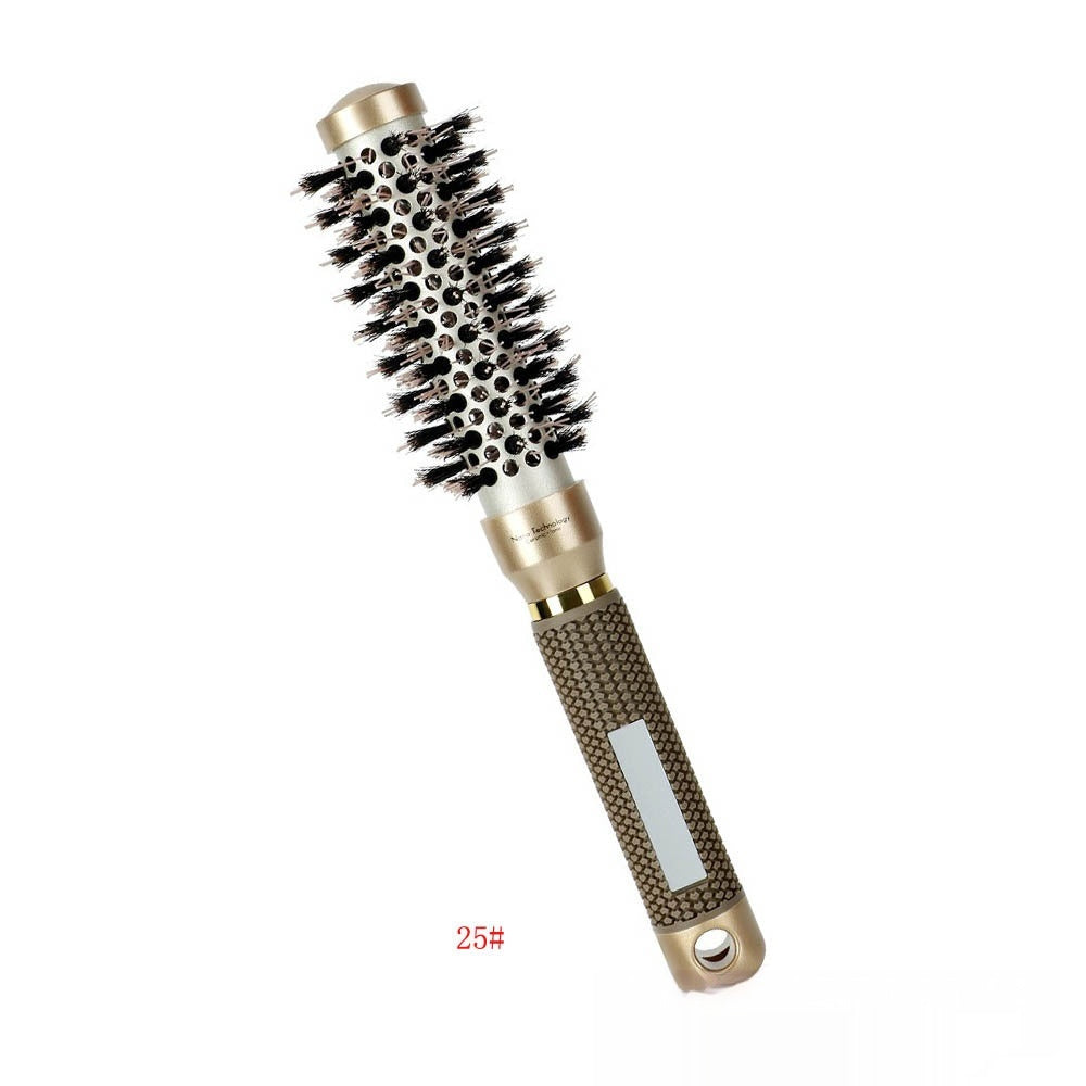 Céramique Tube en aluminium Résistant à la température Cylindre Femme Big Wave Shape Beau Peigne