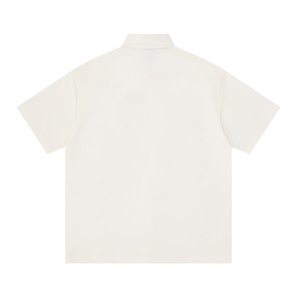 T-shirt à manches courtes rétro style américain pour le printemps et l'été