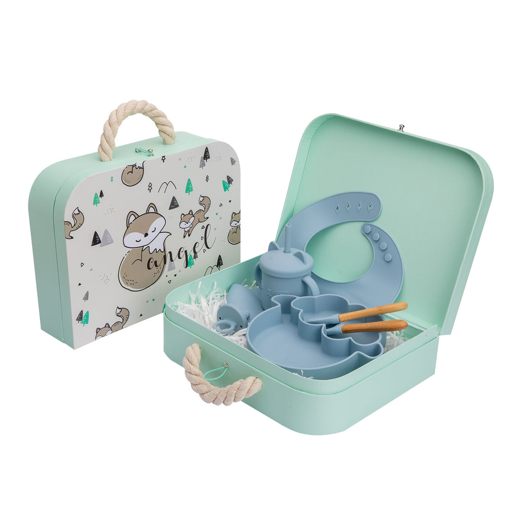 Ensemble de vaisselle pour nouveau-né Baby Silicone Bowl